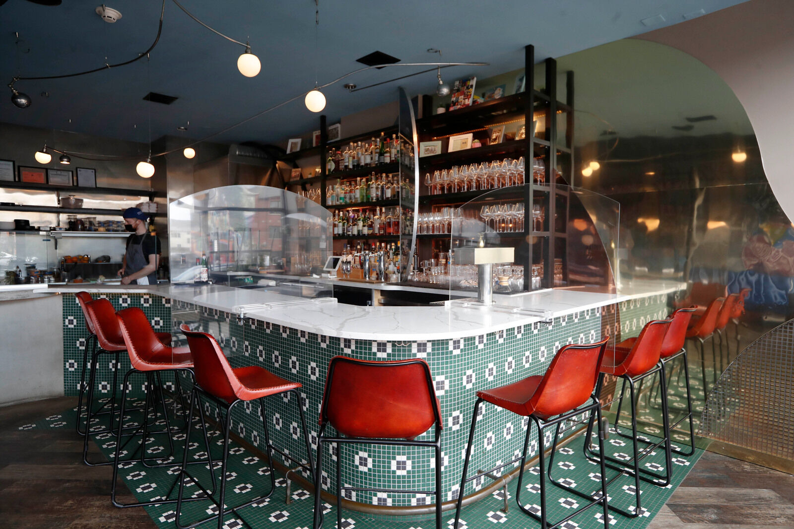 The bar